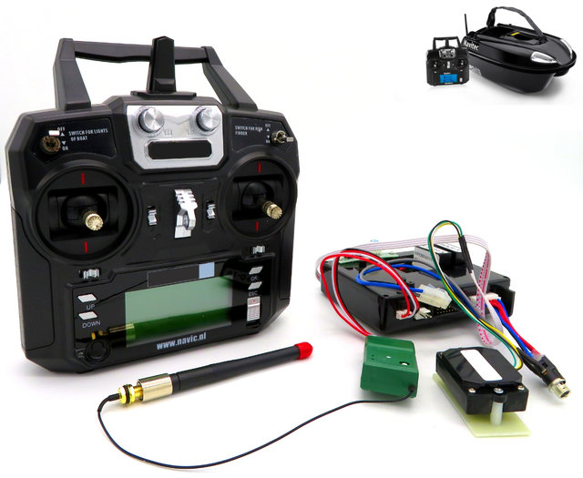 Waverunner Atom GPS Autpilot Kit Bait Boats Waverunner Atom GPS Autpilot Kit Bait Boats