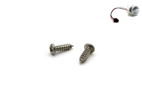 V3 Baitboat Bright LED Screws (2x)