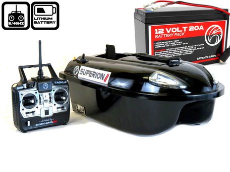 Sight Tackle Superion II Bait Boat with Lithium Battery