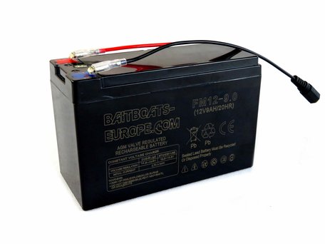 Baitboats-Europe.Com Bait Boat Lead Battery 12volt 9ah