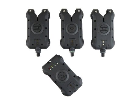Sight Tackle SKX Bite Alarms & Receiver 3+1