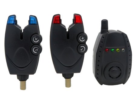Sight Tackle BSQ Bite Alarms & Receiver 2+1