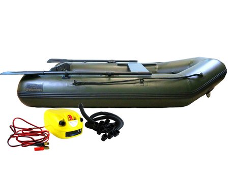 Sight Tackle Columbus Rubberboat 2.30m with Electric Airpump