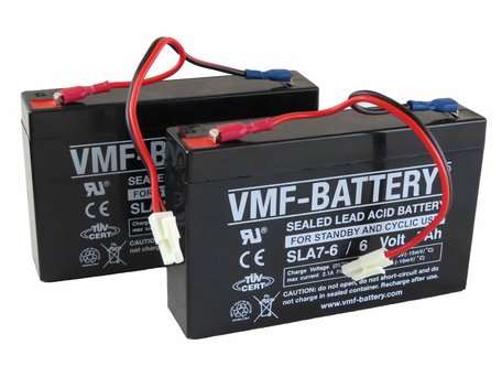 VMF Bait Boat Lead Battery 6volt 7ah