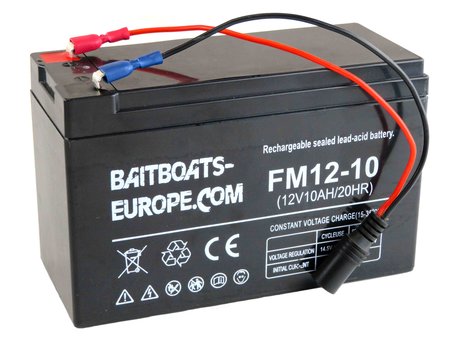 Baitboats-Europe.Com Bait Boat Lead Battery 12volt 10ah
