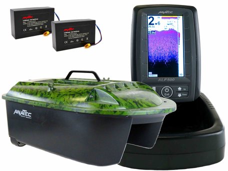 Anatec Maxboat Lithium with ALF-500 Color Fishfinder