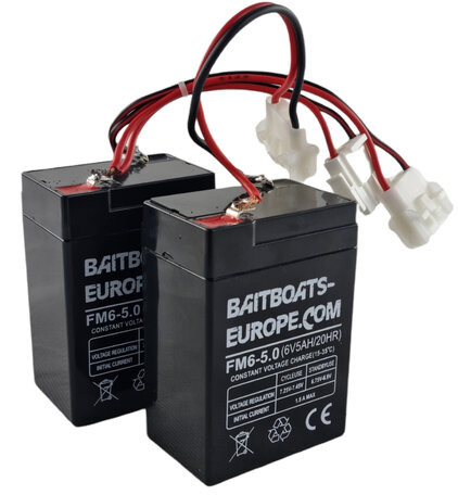 Baitboats-Europe.com Bait Boat Lead Battery 6volt 5ah