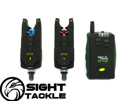 Sight Tackle STB Bite Alarms & Receiver 2+1