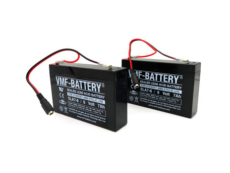 VMF Bait Boat Lead Battery 6volt 7ah (2 pieces)