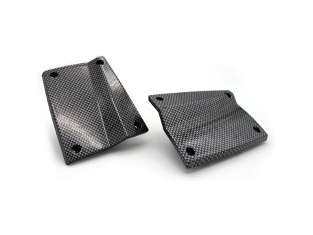 V3 Baitboat Battery Covers Screw Version Carbon (L+R)