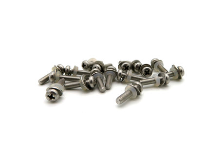 V6 Baitboat Bottom and Top Hull Screws (17 pieces)